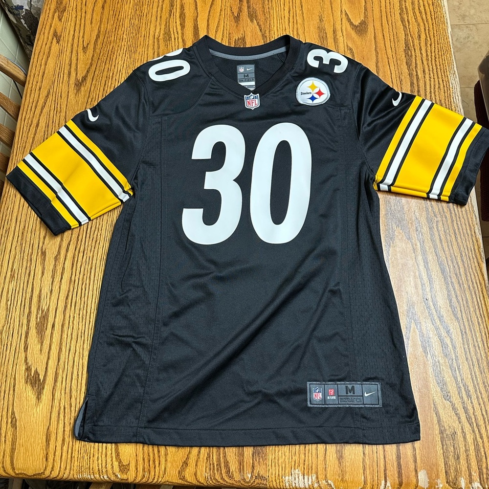 Nike Pittsburgh Steelers James Conner Stitched Authentic Jersey Men’s Medium
